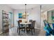 Bright dining area with table and chairs, perfect for enjoying meals at 670 Island Way # 500, Clearwater Beach, FL 33767