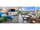Living room with water views and plenty of natural light at 670 Island Way # 500, Clearwater Beach, FL 33767