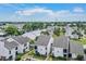 Aerial view of the community, showcasing building exteriors at 706 Haven Pl, Tarpon Springs, FL 34689