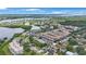 Wide aerial view of community and surrounding area at 10033 64Th N Ave # 16, St Petersburg, FL 33708