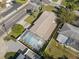 Aerial view of home, pool, and surrounding landscape at 1198 40Th Ne Ave, St Petersburg, FL 33703