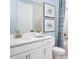 Bathroom with single vanity, toilet and shower/tub combo at 12094 New Tranquility Path, Venice, FL 34293