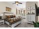 Spacious bedroom with a comfortable bed and ample closet space at 12405 Stonelake Ranch Blvd, Thonotosassa, FL 33592