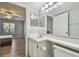 Bathroom with sink, toilet and mirror at 1433 Pine Glen Pl # D1, Tarpon Springs, FL 34688
