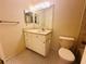 Bathroom with vanity, toilet and sink at 1568 Nantucket Ct # 1302, Palm Harbor, FL 34683