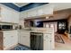 Kitchen with stainless steel appliances and breakfast bar at 16115 Country Crossing Dr, Tampa, FL 33624