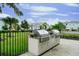 Two built-in grills are available for residents to enjoy in this community at 1815 Sunset Wind Loop # 118, Oldsmar, FL 34677