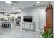 Modern kitchen with island and stainless steel appliances at 1815 Sunset Wind Loop # 118, Oldsmar, FL 34677