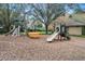Play area with slides and climbing equipment at 2342 Edelweiss Loop, Trinity, FL 34655