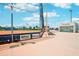 Softball field with backstop, concessions stand, and American flag at 343 Rex Pl # F, Madeira Beach, FL 33708