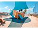 playground with pirate ship theme, shade sail, and safety surface at 343 Rex Pl # F, Madeira Beach, FL 33708