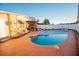 Inviting kidney-shaped pool with terracotta deck at 4506 24Th S Ave, Tampa, FL 33619