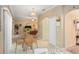 Bright dining area with a glass table and wicker chairs at 534 19Th Nw St, Ruskin, FL 33570