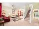 Open living space with stairs, and views into other rooms at 534 19Th Nw St, Ruskin, FL 33570