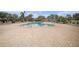 Large kidney shaped community pool with plenty of deck space at 534 19Th Nw St, Ruskin, FL 33570