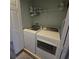Laundry closet with washer and dryer at 558 Harbor Ridge Dr, Palm Harbor, FL 34683