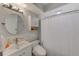 Updated bathroom with a modern vanity and toilet at 6315 Shoreline Dr # 3202, St Petersburg, FL 33708