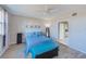 Comfortable main bedroom with wood-look floors and water views at 6315 Shoreline Dr # 3202, St Petersburg, FL 33708