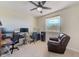 Bright home office with desk, chair, and window at 6315 Shoreline Dr # 3202, St Petersburg, FL 33708