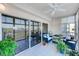 Relaxing screened balcony with water views at 6315 Shoreline Dr # 3202, St Petersburg, FL 33708