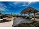 Enjoy the waterfront view from this covered picnic area with grills at 632 Edgewater Dr # 439, Dunedin, FL 34698