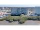 Aerial view showing building location and waterfront access at 7050 Sunset S Dr # 211, South Pasadena, FL 33707
