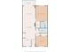 Floor plan showcasing a 2-bedroom, 2-bath home with balcony at 7050 Sunset S Dr # 211, South Pasadena, FL 33707