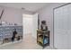 Home office with work table, 3D printer and storage at 11511 113Th St # 13H, Largo, FL 33778