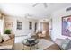 Spacious living room with built-in shelving and comfortable seating at 1200 Gulf Blvd # 204, Clearwater Beach, FL 33767