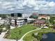 Aerial view of a park with modern buildings at 1501 W Horatio St # 111, Tampa, FL 33606