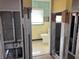 Bathroom renovation in progress, showing exposed walls at 16301 Redington Dr, Redington Beach, FL 33708