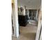 Unfinished laundry room with new washer and dryer at 16301 Redington Dr, Redington Beach, FL 33708
