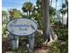 Friendship Park sign, established in 1992 at 16301 Redington Dr, Redington Beach, FL 33708