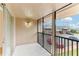 Spacious screened balcony overlooks community at 200 Country Club Dr # 802, Largo, FL 33771