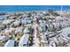 Beachside community featuring colorful homes with a boat storage, providing access to ocean living at 206 Church Ave, Bradenton Beach, FL 34217