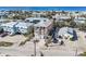 Charming coastal neighborhood featuring colorful homes with beach access and beautiful ocean views at 206 Church Ave, Bradenton Beach, FL 34217
