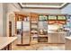 Modern kitchen with stainless steel appliances and ample storage at 214 Bon Vie Pl, Valrico, FL 33594