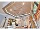 Spacious kitchen with eat-in island and wood ceiling at 214 Bon Vie Pl, Valrico, FL 33594