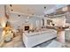 Spacious living room with a fireplace and large sectional sofa at 214 Bon Vie Pl, Valrico, FL 33594