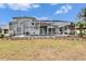 Screened-in pool and spa with a large backyard at 214 Bon Vie Pl, Valrico, FL 33594