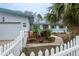 Charming single story home with a white picket fence at 2744 45Th S St, Gulfport, FL 33711