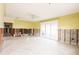 Living room with significant water damage and needs remodeling at 2744 45Th S St, Gulfport, FL 33711