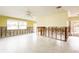 Needs renovation: This living room requires complete remodeling at 2744 45Th S St, Gulfport, FL 33711