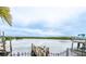 Tranquil waterfront view with private dock, ideal for boating and fishing at 2744 45Th S St, Gulfport, FL 33711