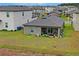 Aerial view showcasing house and backyard at 30148 Fedora Cir, Brooksville, FL 34602