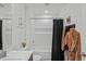 Modern bathroom with soaking tub and shower at 30148 Fedora Cir, Brooksville, FL 34602