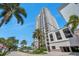 Luxury high-rise building with palm trees and ample parking at 331 Cleveland St # 315, Clearwater, FL 33755
