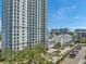 High-rise building with parking and landscaped grounds at 331 Cleveland St # 315, Clearwater, FL 33755