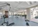 Fitness center featuring weight machines and cardio equipment at 331 Cleveland St # 315, Clearwater, FL 33755
