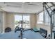 Exercise room with rowing machine and other equipment at 331 Cleveland St # 315, Clearwater, FL 33755